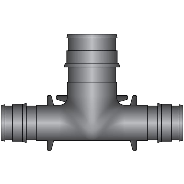 1/2" x 1/2" x 3/4" PEX Reducing Tee (Expansion(F1960)) - Composite