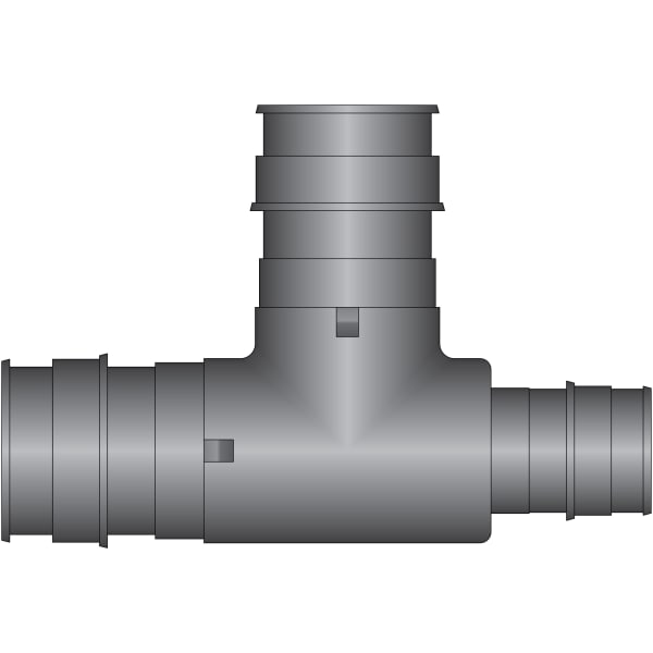 2" x 1-1/2" x 2" PEX Reducing Tee (Expansion(F1960)) - Composite
