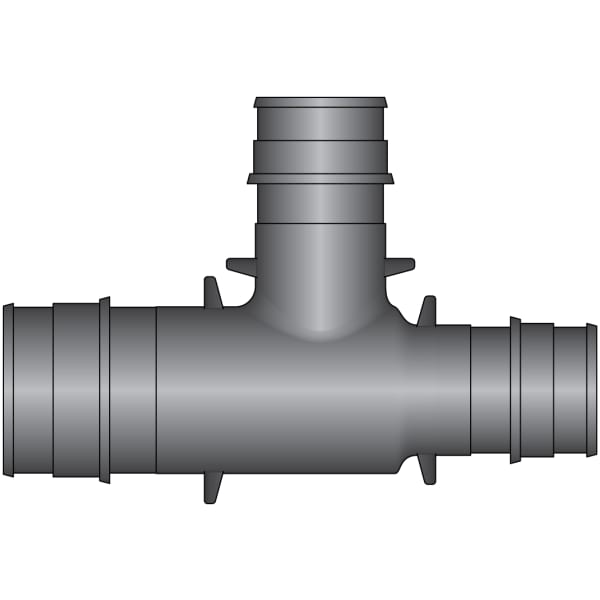 1" x 3/4" x 3/4" PEX Reducing Tee (Expansion(F1960)) - Composite