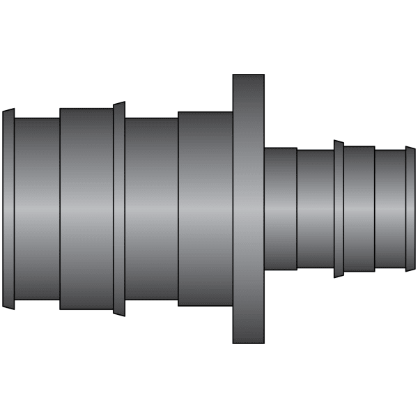1-1/4" x 3/4" PEX Reducing Coupling (Expansion(F1960)) - Composite