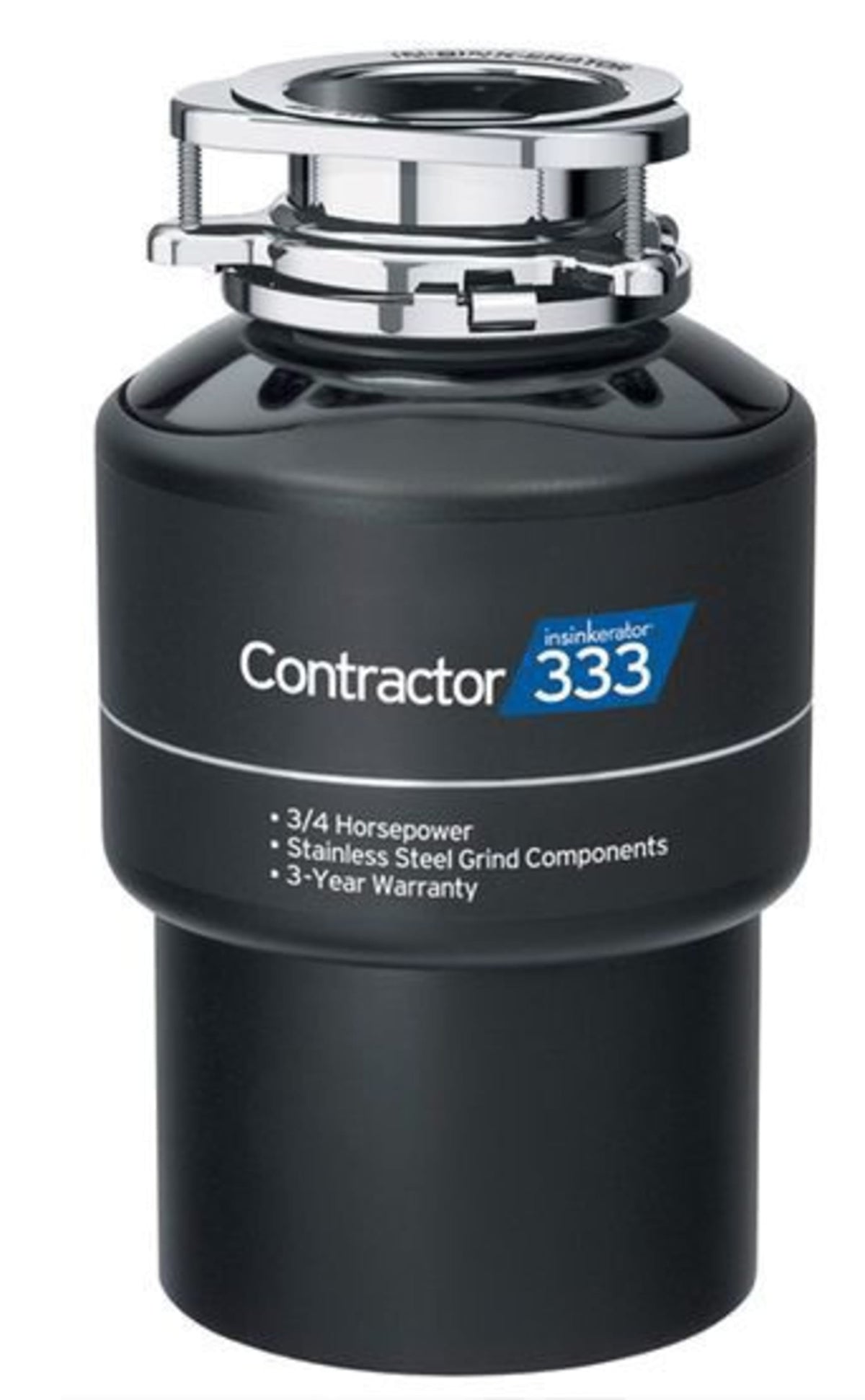 InSinkErator - (3/4 HP) Black Enamel - Continuous Feed, Heavy Duty