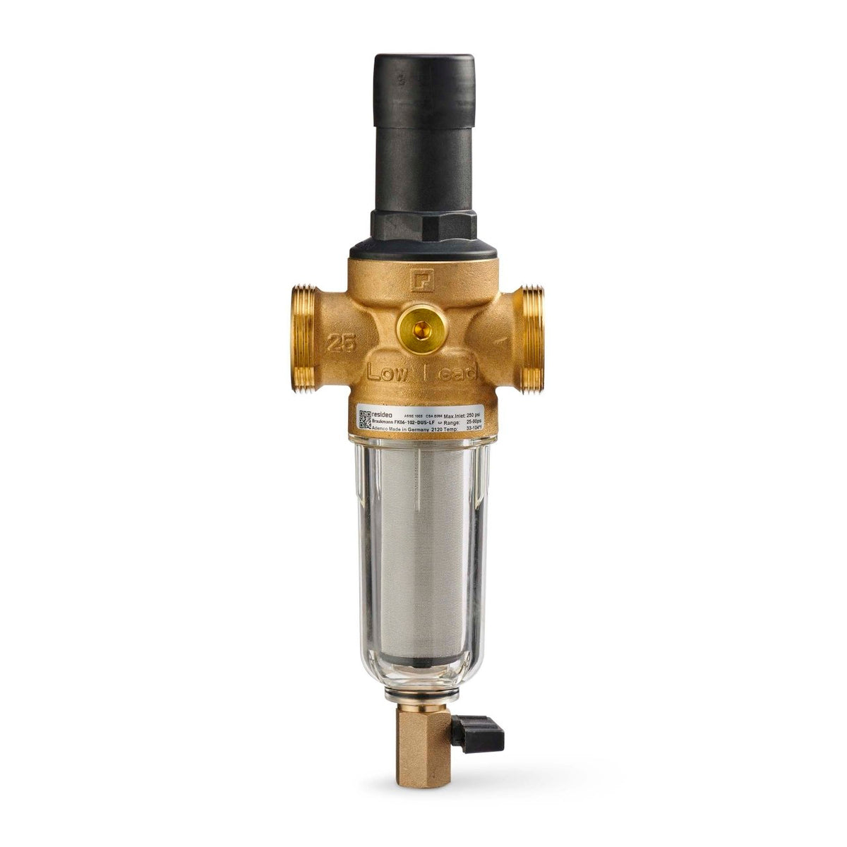 Resideo FK06-102-DUS-LF FK06 DialSet Lead Free Pressure Reducing Valve, 1 in, DUS
