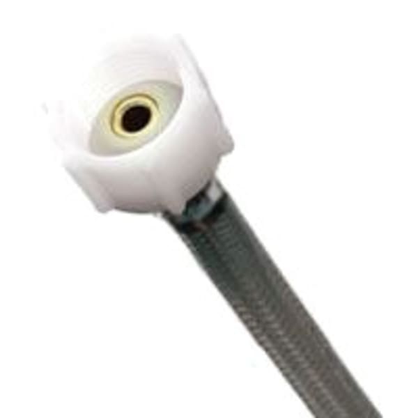 3/8" x 7/8" x 16" COMP x Ballcock - Toilet Supply - Braided Stainless Steel