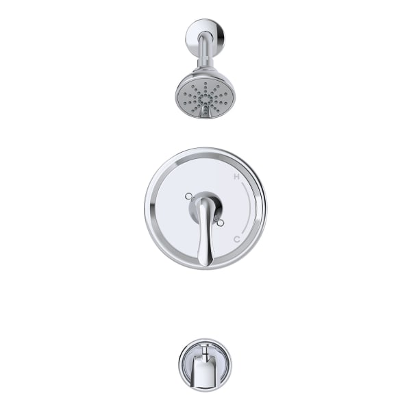 Viper 1H Tub & Shower Trim Kit & Treysta Cartridge 1.75gpm Chrome