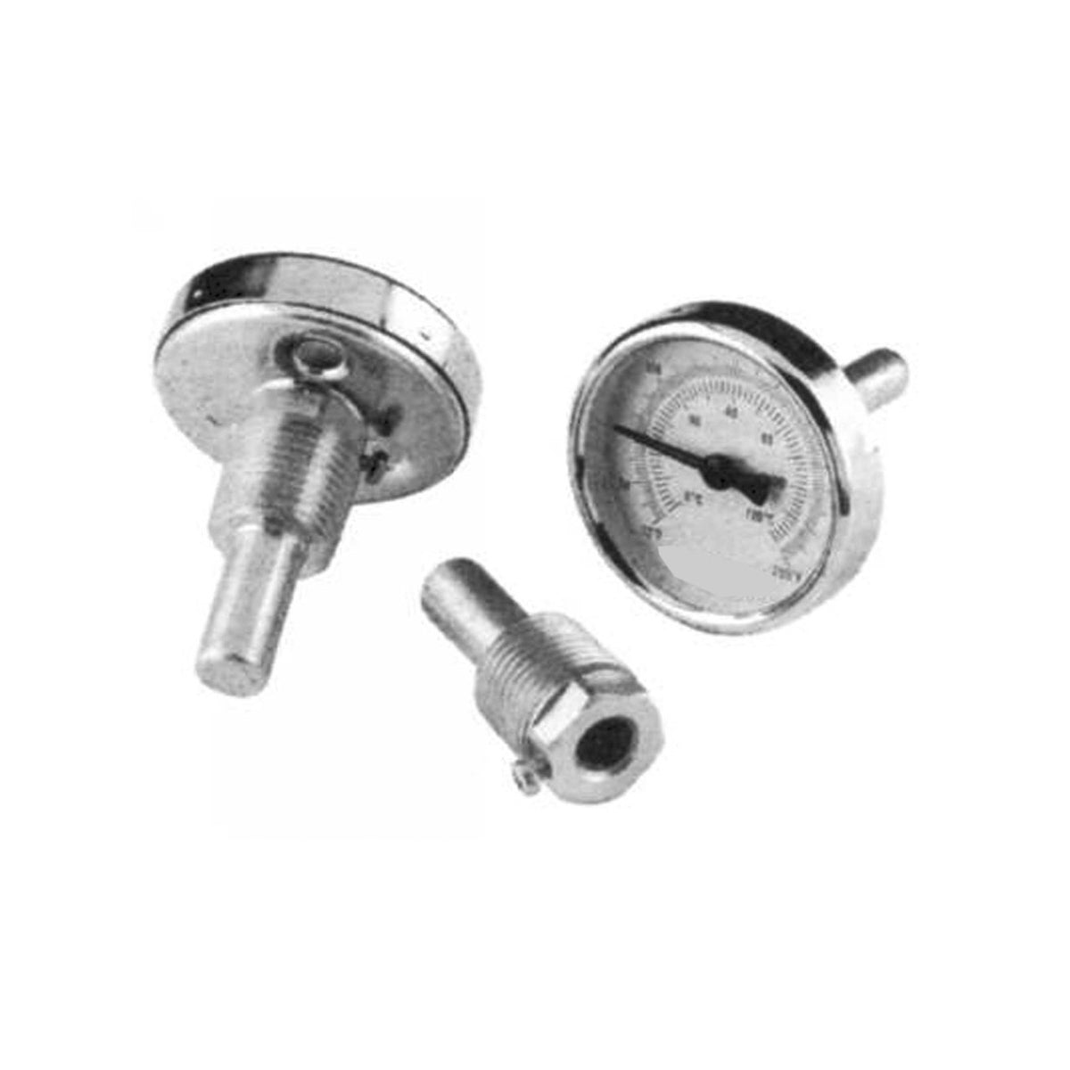 Resideo GT162/U 2-1/2 in Thermometer with Well, 32–250°F