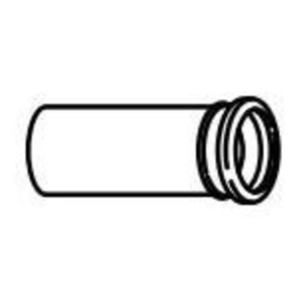 Geberit - HDPE, Straight, Connector for Duofix Wall Hung Toilet Carrier