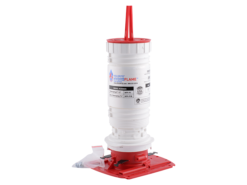 HoldRite HFP-P1 Telescoping Sleeve 1/2-in to 1-in Diameter 8-in to 12-in Height
