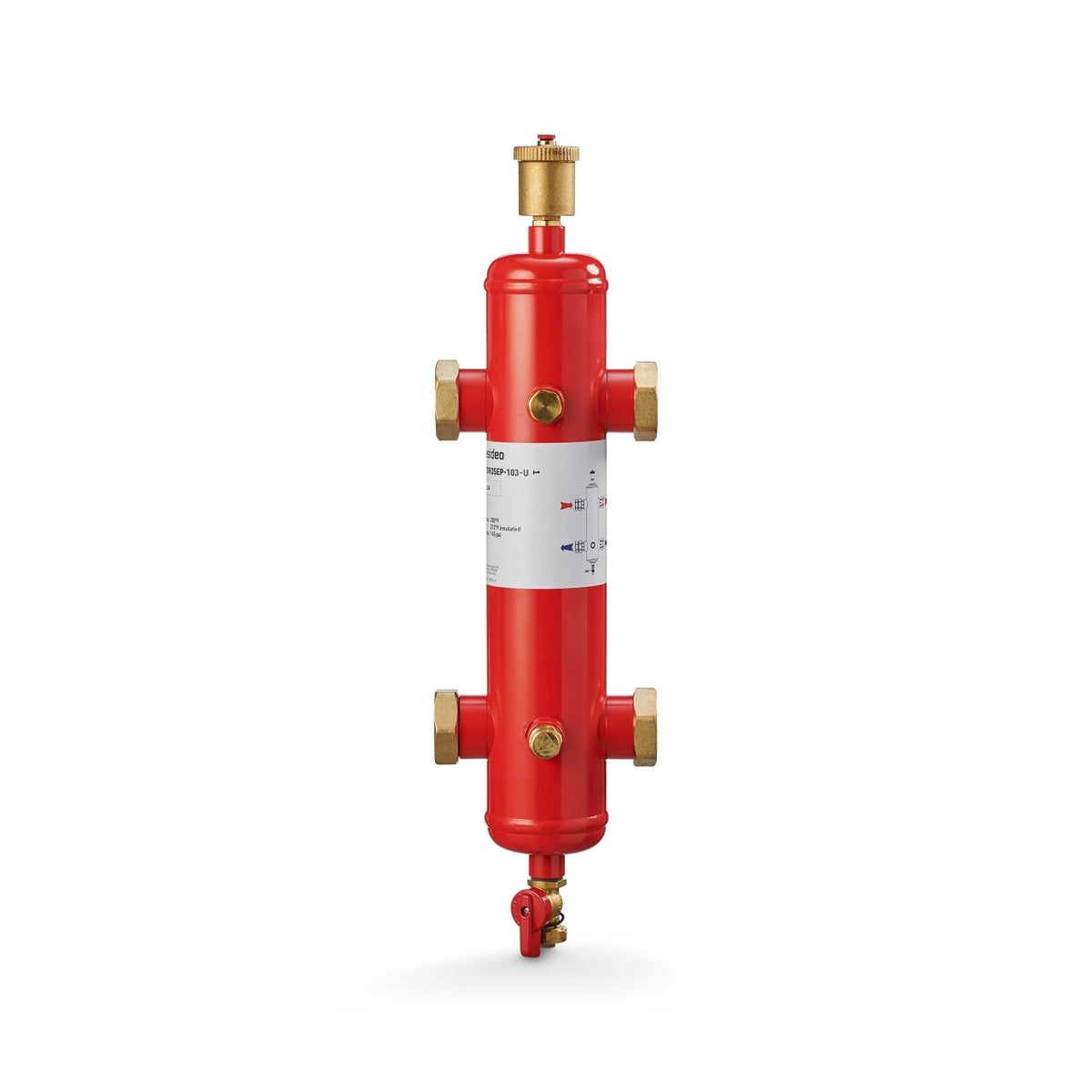Resideo HYDROSEP-102-U/U Hydraulic Separator, Union, 1 in