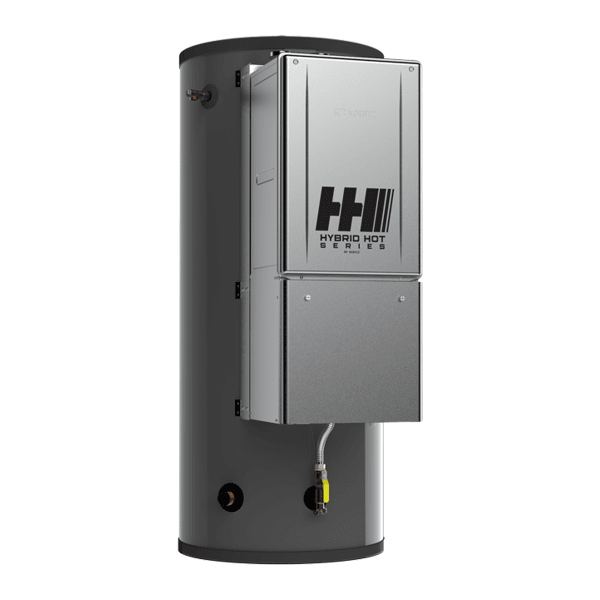 HYBRID HOT COMMERCIAL TANKLESS WITH STORAGE - HYBRID WATER HEATER