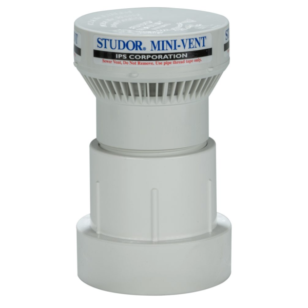 1-1/2" or 2" Studor Mini-Vent for ABS Pipe
