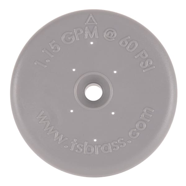 B-0107 Spray Valve Spray Face, Gray (2019 DOE Compliant - CLASS II)
