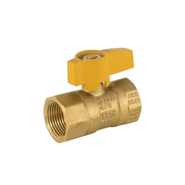 1" FIP - Gas Ball Valve, 2 Piece, 175 WOG