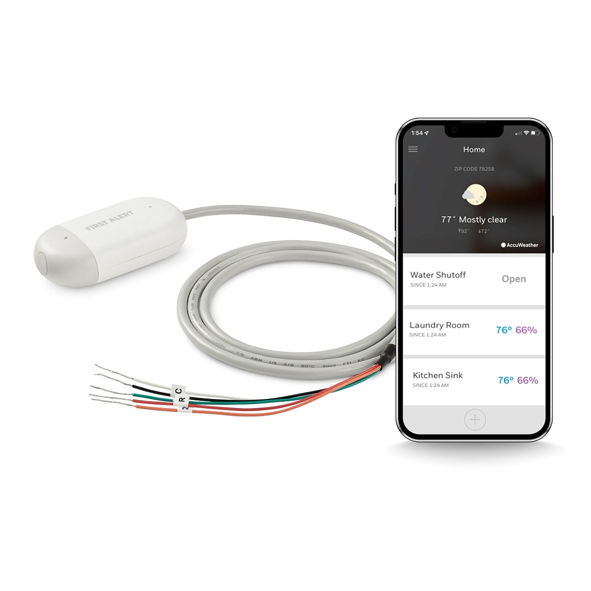 Resideo TWLD3005-001/U L2 Wi-Fi Water Sensor and Switch