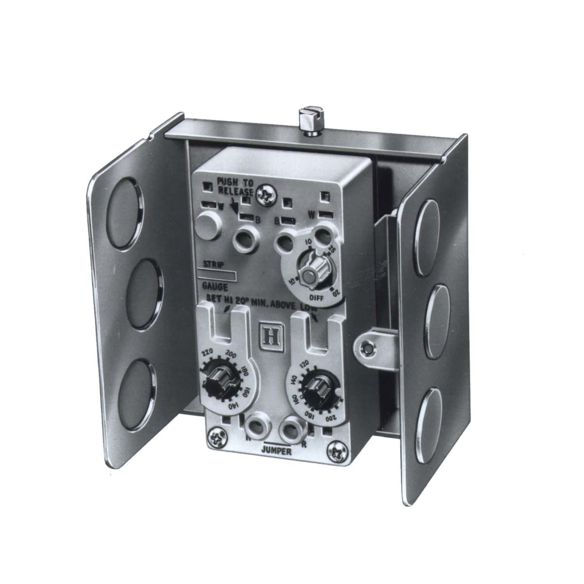 Resideo L4081A1155/U Dual Aquastat Controller, High 130-240 °F and Low 110-220 °F Limit