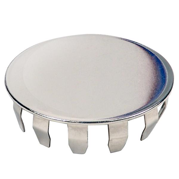 Elkay Stainless Steel 1-5/8" Snap-in Faucet Hole Cover Brushed Finish