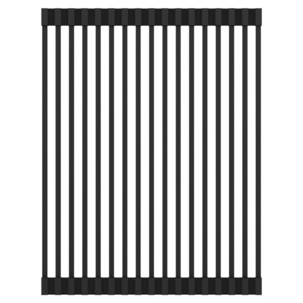 Elkay Crosstown Black Silicone 11-7/8" x 16-3/4" x 3/8" Drying Rack
