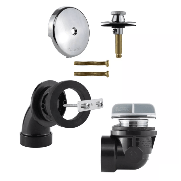 Rapid Fit® Lift & Turn Half Kit for Use with Bath Waste Assembly, with test kit ABS