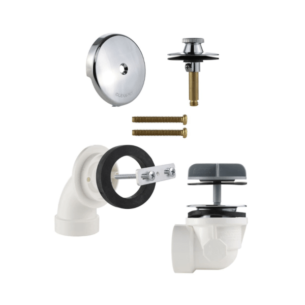 Rapid Fit® Lift & Turn Half Kit for Use with Bath Waste Assembly, with test kit PVC