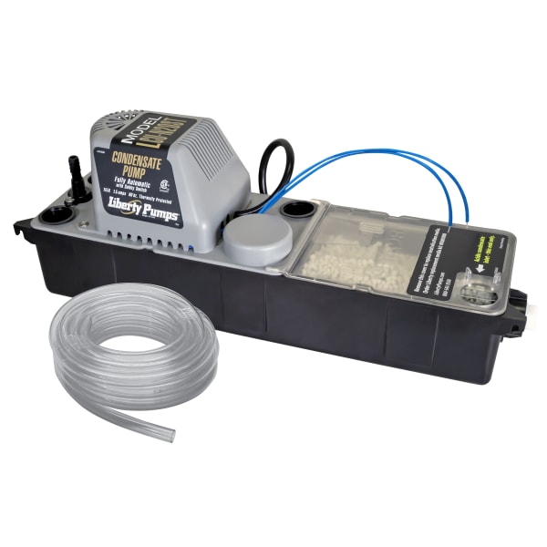 Neutralizing condensate Pump, 230V automatic with safety switch, 20' max head with 20' tubing kit