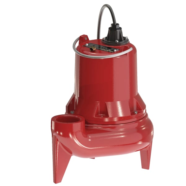 4/10 HP, Sewage Pump, 1 PH, 115V, 10' Cord, 2" Discharge, Manual