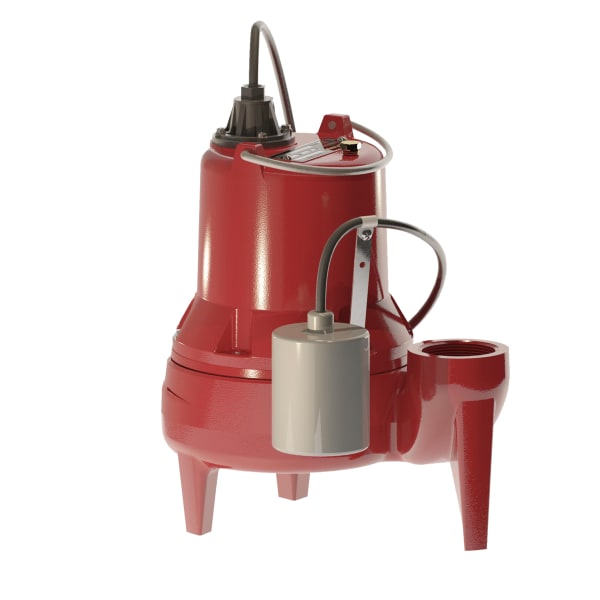 1/2 HP, Sewage Pump, 1 PH, 115V, 10' Cord, 2" Discharge, Auto