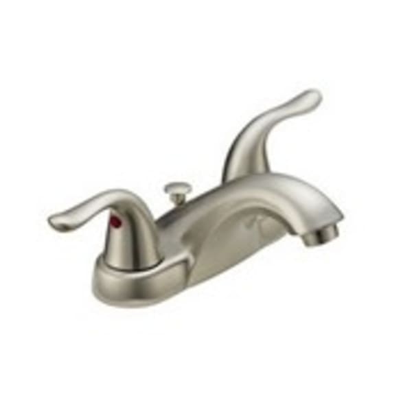 BL-400BN Two Handle 4" Lavatory Faucet - Brushed Nickel