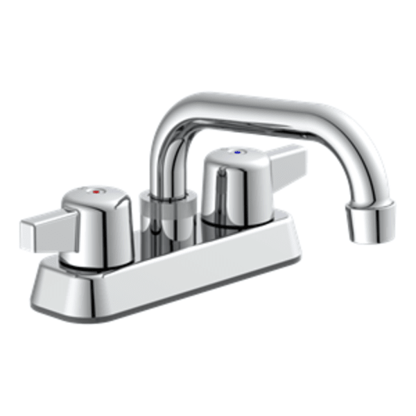CL-386CA 4" Laundry Tray Faucet - Chrome