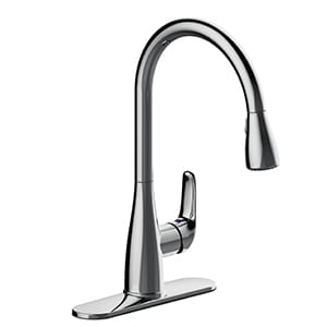 Matco-Norca LV-151C Single Handle Pulldown Kitchen Faucet - Chrome