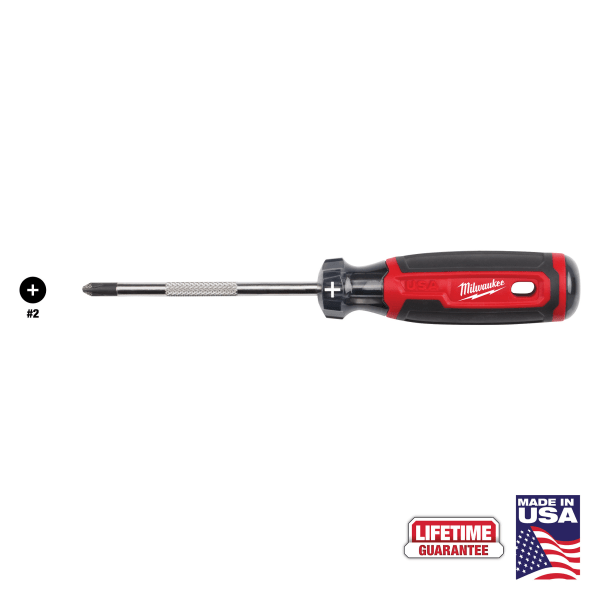 6 Piece Cushion Grip Screwdriver Set (USA)