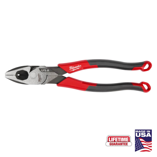 Milwaukee Tools 9" Lineman's Comfort Grip Pliers (USA)