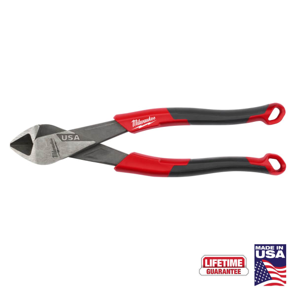 8" Diagonal Comfort Grip Cutting Pliers (USA)