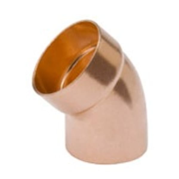 3" Copper Fittings - DWV - 45 Degree Street Elbow Ftg x C