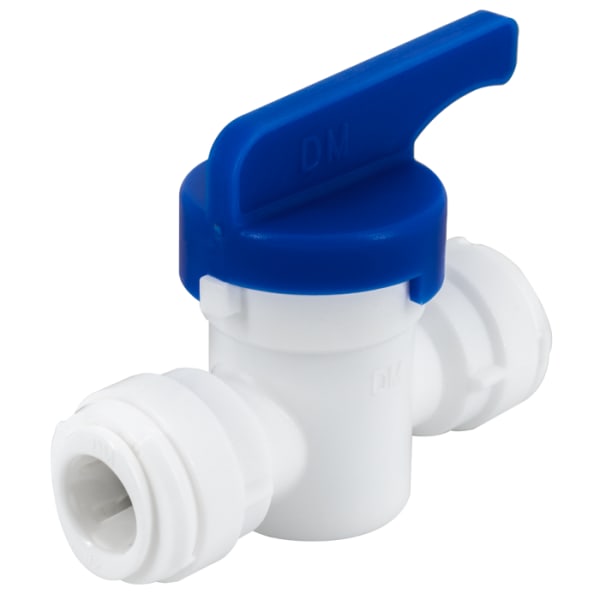 3/8" - Push x Push, Mini-Loc Straight Ball Valve