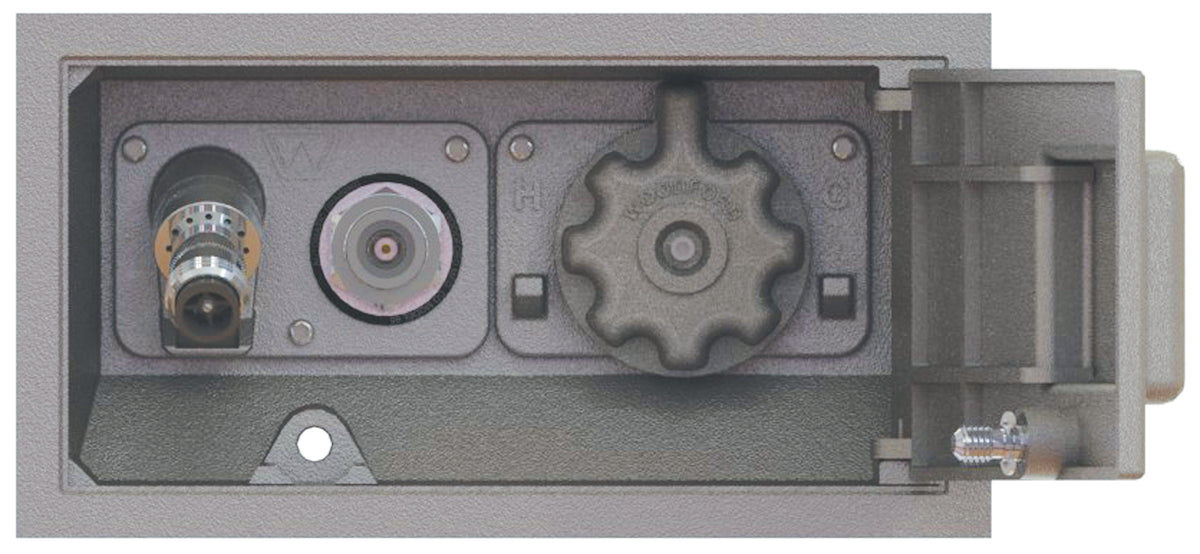 Woodford HCB67-8 Model H67 - Hot & Cold Box Hydrants Sweat, 3/4" Connection, Wall Depth - 8"