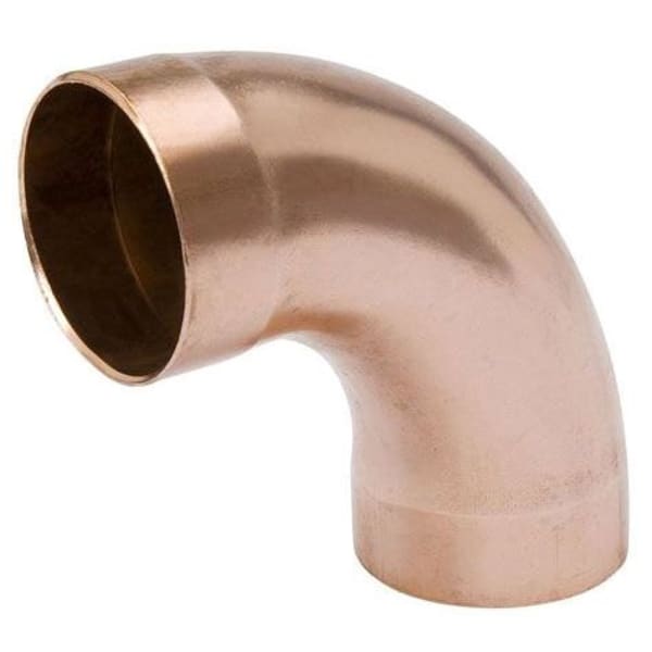 2" Copper Fittings - DWV - 90 Degree Long Turn Elbow C x C