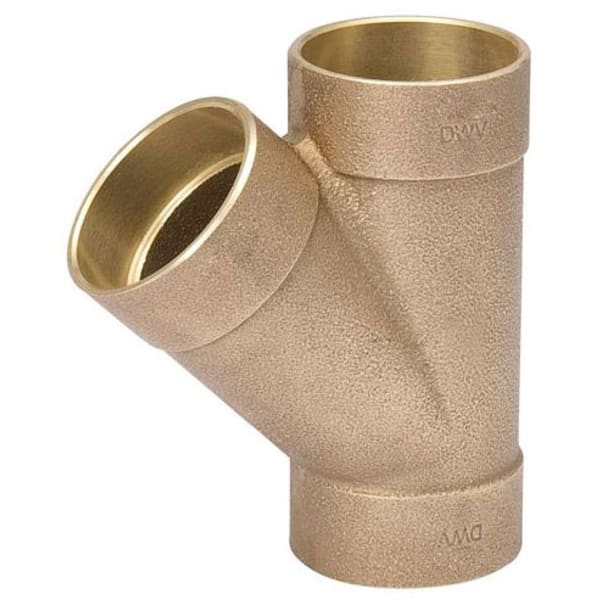 3" Copper Fittings - DWV - Wye C x C x C