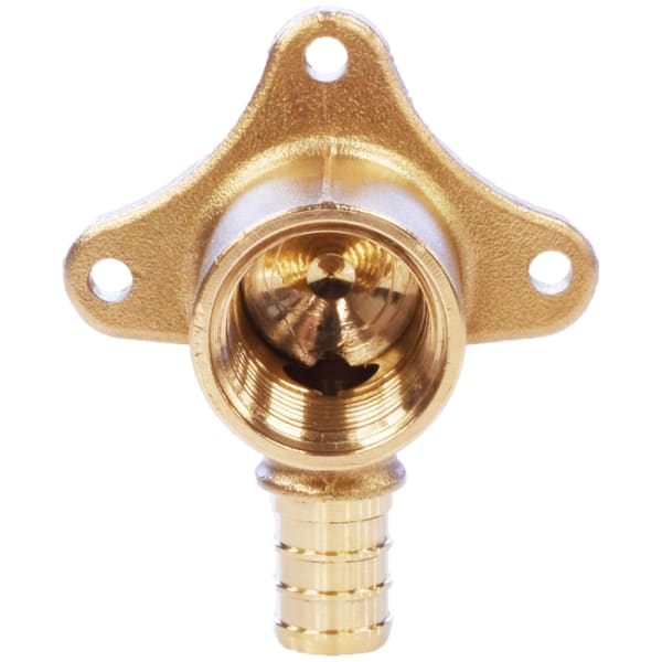 1/2" PEX Drop Ear Elbow (Crimp(F1807) x FIP) - Brass