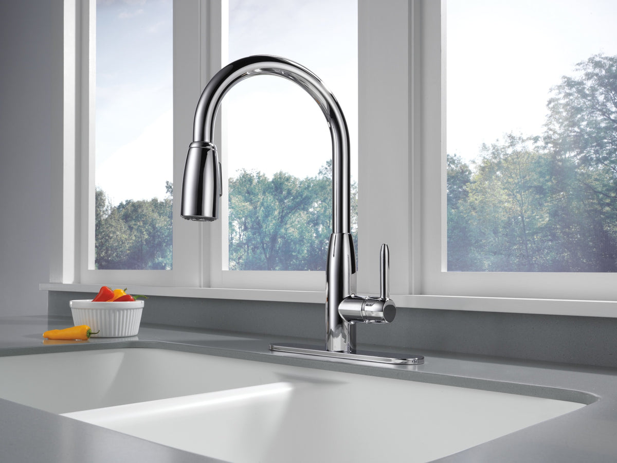 Peerless Faucet Peerless Core Single Handle Kitchen Pull-Down Chrome