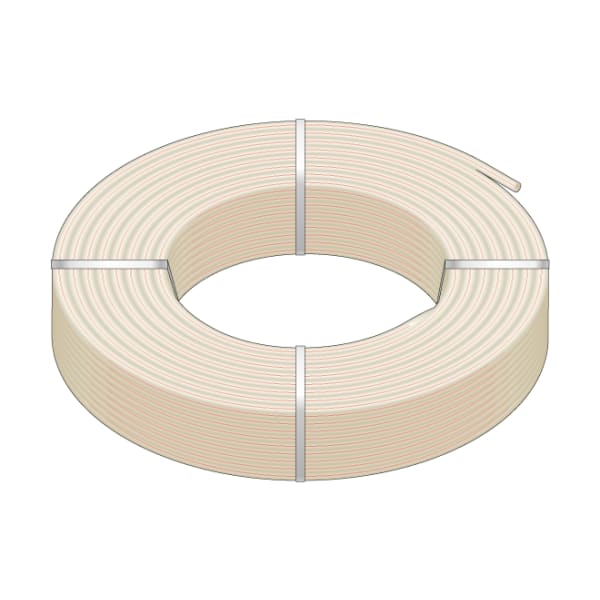 HeatLink 1/2" x 100' Red Print on White PureLink® Plus UV Stabilized PEX-a Tubing
