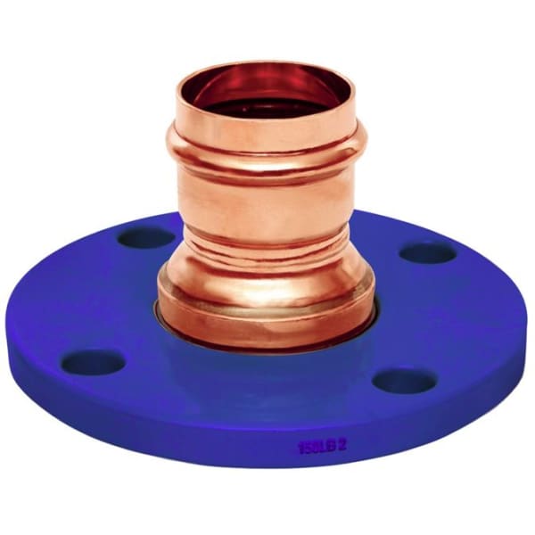 4" Copper Press Fittings - Companion Flange - 150 Lb P x Flange