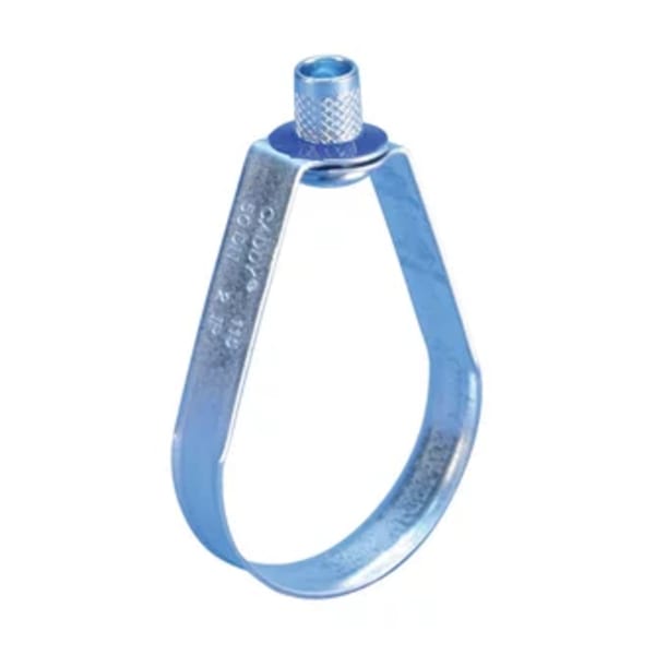 115 Standard Duty Loop Hanger, 2 1/2" Pipe, 65 DN, 2.875" (76 mm) OD, 3/8" Rod