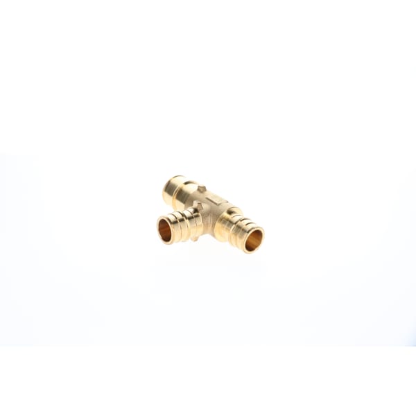 1" x 3/4" x 3/4" PEX Reducing Tee (Expansion(F1960)) - Brass