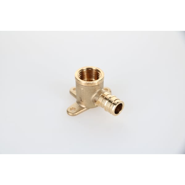 1/2" PEX Drop Ear Elbow (Expansion(F1960) x FIP) - Brass