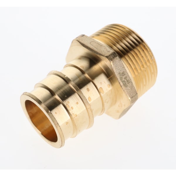 1-1/4" PEX Male Adapter (Expansion(F1960) x MIP) - Brass