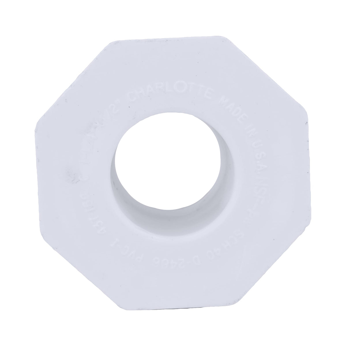 Charlotte Pipe 3" x 1" PVC SCH40 Bushing - Spigot x Socket