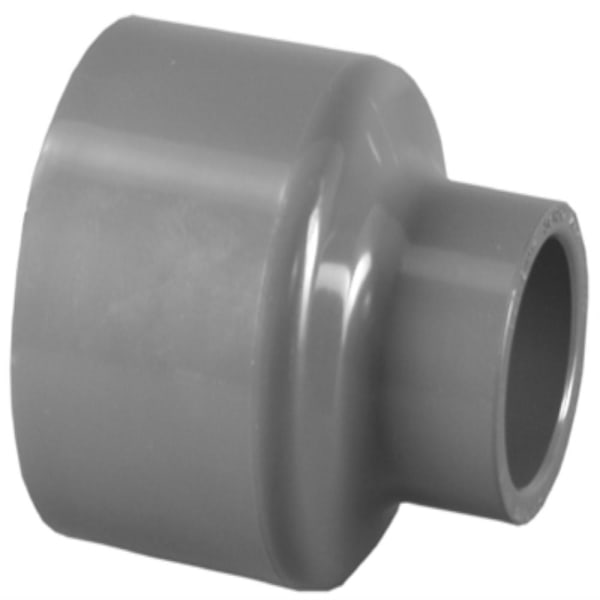 1" x 3/4" PVC SCH80 Coupling - Socket x Socket