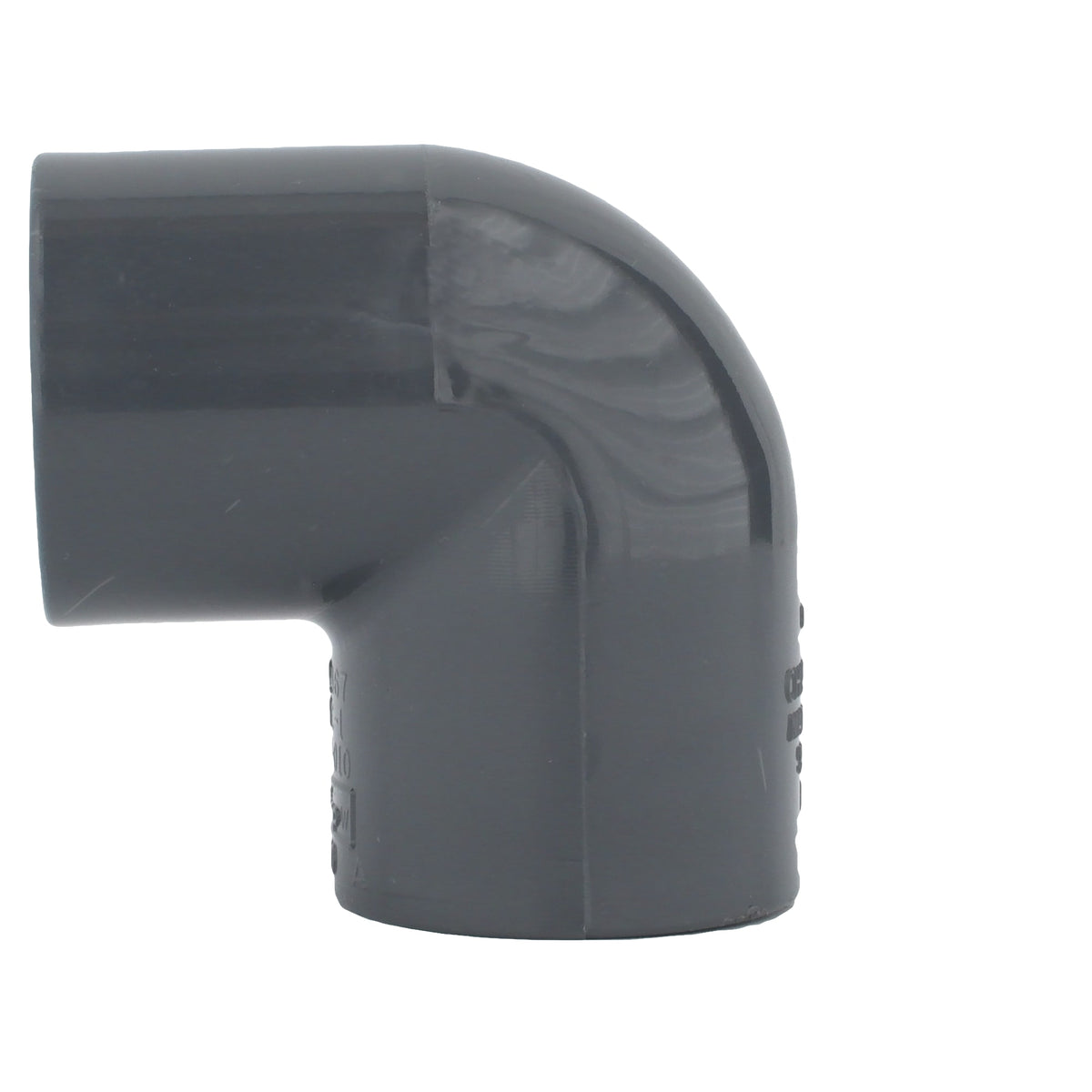 Charlotte Pipe 3" PVC SCH80 90° Elbow - Socket x Socket