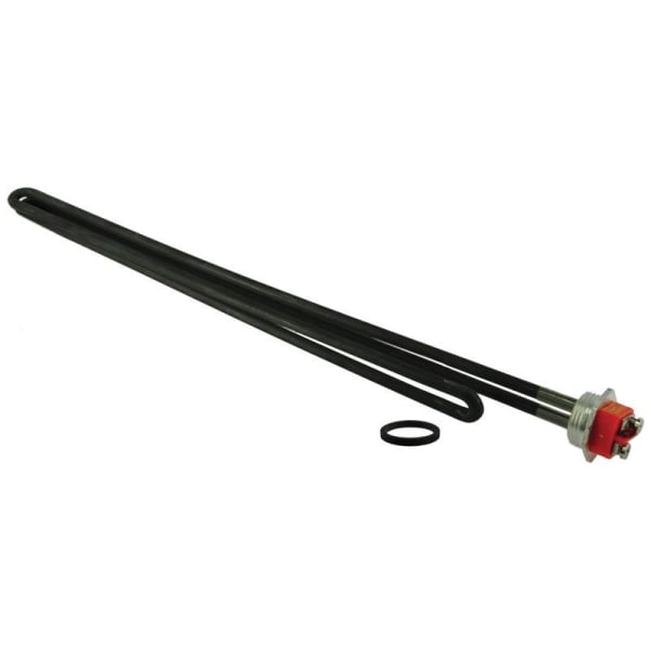 0.316" x 19.28", 480 V, 5000 W, 46.1 Ohm, Stainless Steel, Screw-In, Foldback, Threaded Mount, Electric Heating Element for Water Heater