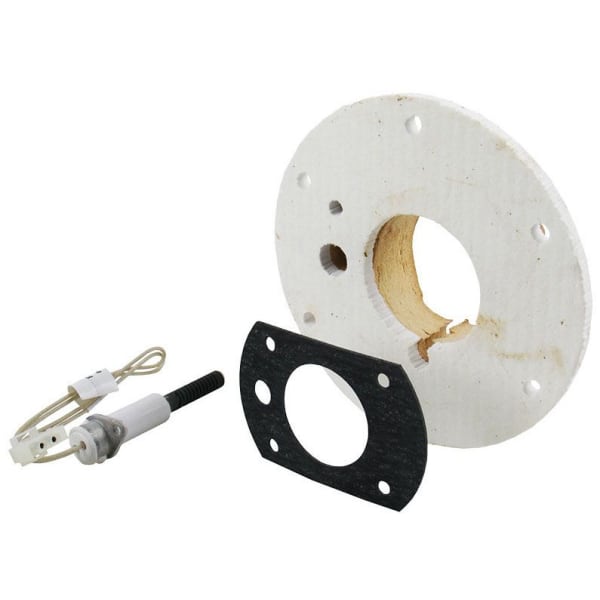 Igniter Kit with (1) Igniter Collar and Gasket/(1) 209MW White/(1) 4" x 4" Aqua PROTECH Preprinted Label for Water Heater