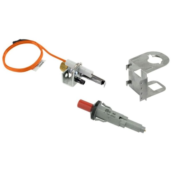 Piezo and Pilot Assembly Kit for Residential Water Heater and Flammable Vapor Ignition Resistant Parts
